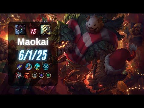 Maokai Jungle vs Master Yi - EUW LoL Challenger 13.7