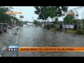 Hujan Deras, Jalan Utama Bekasi Terendam Banjir
