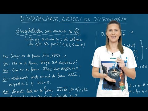 Criterii de divizibilitate cu 2 - Matematica - Clasa a V-a