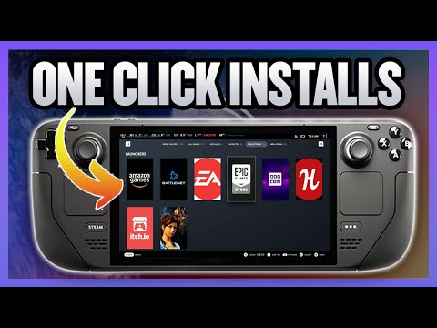 Download ALL The Launchers With A Click Of A Button On The Steam Deck, Better Than Lutris & Heroic!