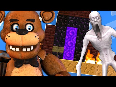 We Opened an SCP PORTAL in SKYBLOCK?! - Garry's Mod Multiplayer Roleplay (Gmod Minecraft)