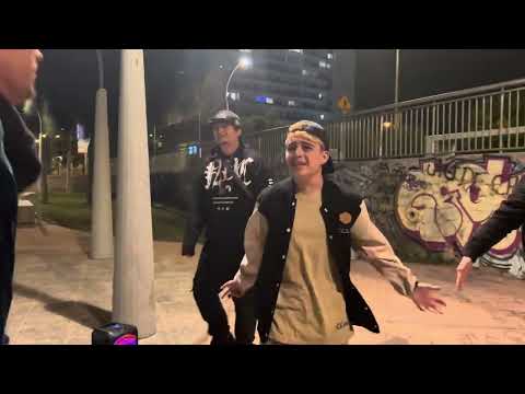 EL MENOR LO INTENTO TODO COMBOS PATADAS Y CSOS FUE DEMASIADO PODEROSO