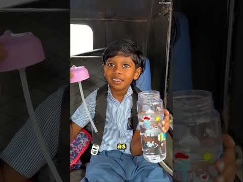 This Kid Emptied His Bottle in a Very Clever Way 😲