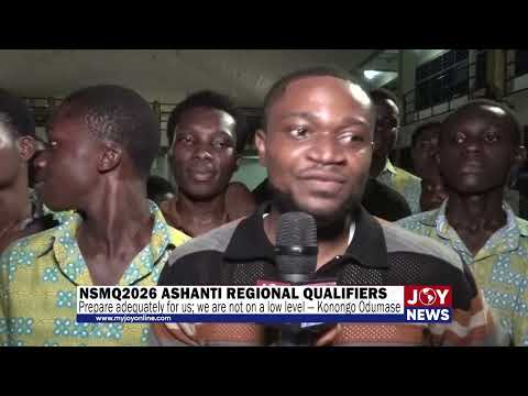NSMQ2026 A/R Qualifiers: Prepare adequately for us; we are not on a low level - Konongo Odumase SHS