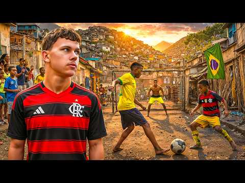 I played football in the favelas of Brazil