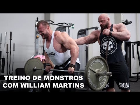 TREINO DE DORSAL COM O MONSTRO WILLIAM MARTINS | FABRICIO PACHOLOK
