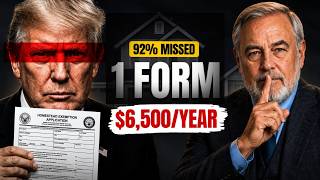 The 1 Form That Cuts Your Property Tax Bill — 92% of Senior Homeowners Have Never Filed It