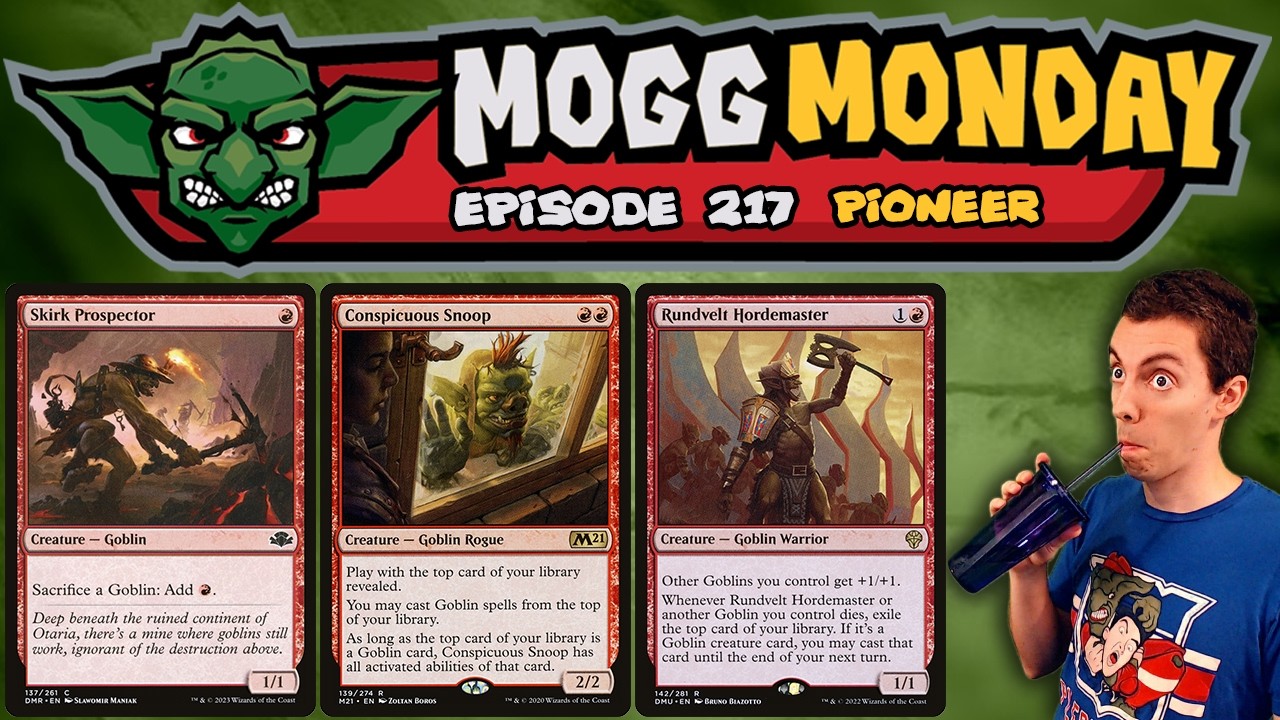 👺 Mogg Monday: Episode 217 - 💥 Sac-A-Gob 💥 - ⚫🔴 - Rakdos Goblins - Pioneer