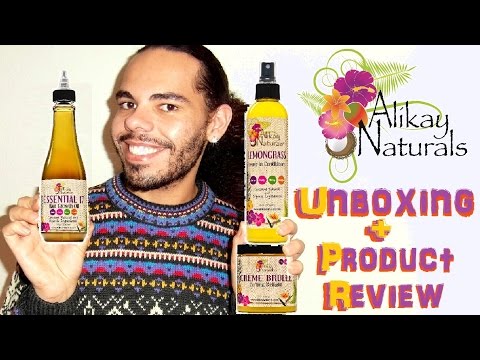 Alikay Naturals Unboxing & Product Review Lemon Grass...