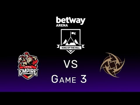 Betway Arena - Empire vs NiP, game 3