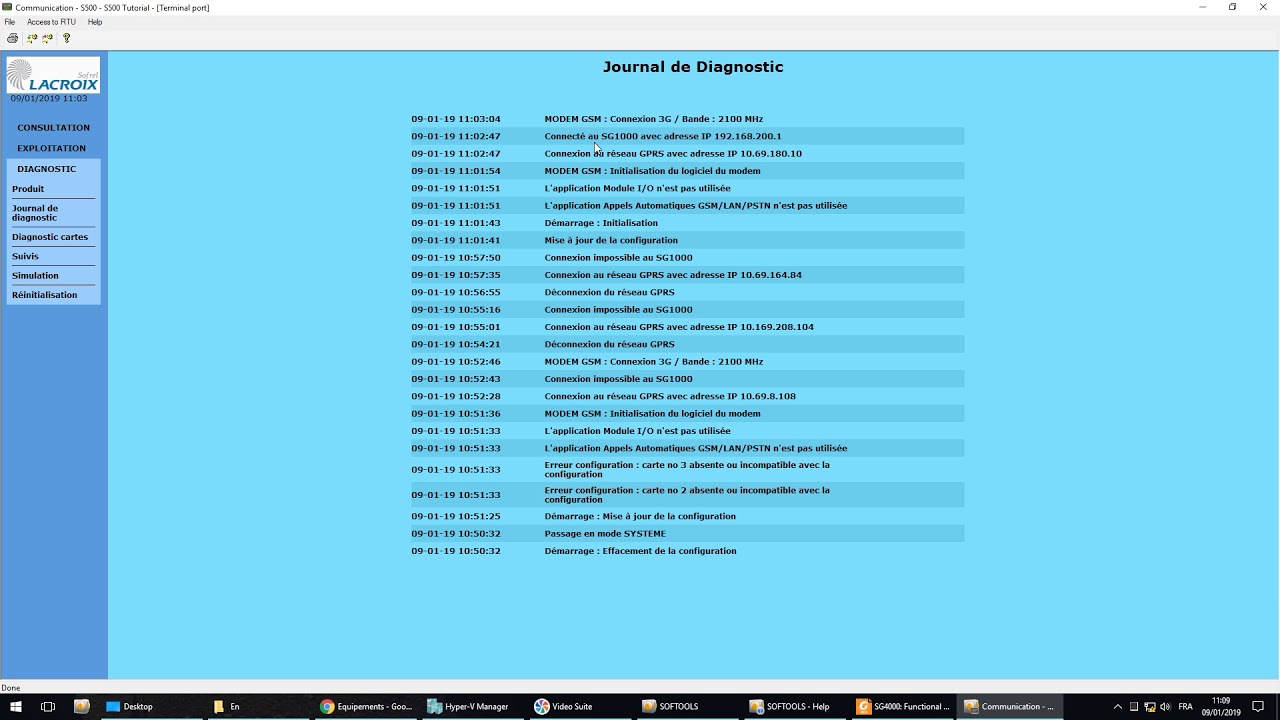 S500 : How to set it on SG4000