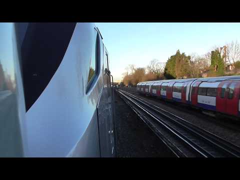 *ON BOARD* 68012 ERUPTS from Wembley Stadium-MYB full journey 15/12/14