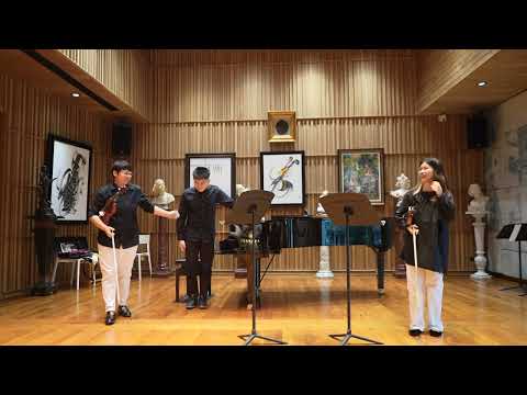 Benjamin Godard, Six Duettini VI. Serenade for 2 violins and Piano