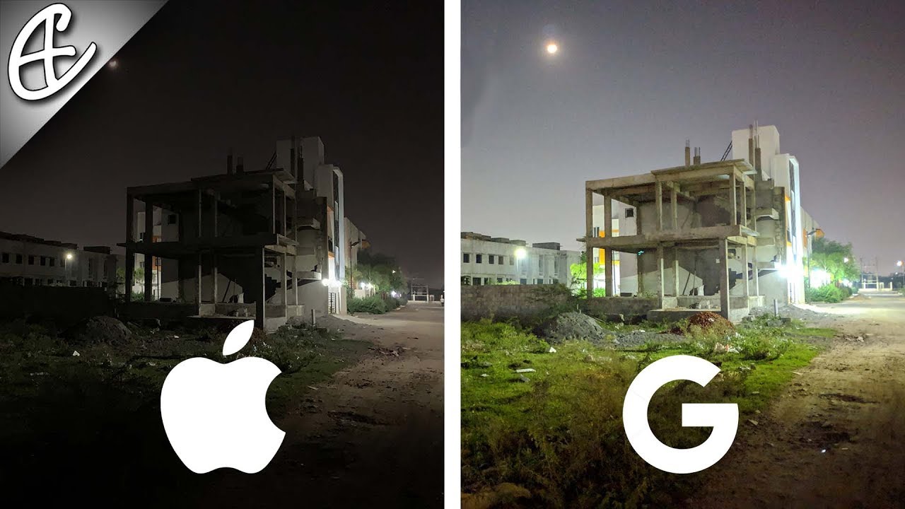 iPhone XS Max Destroyed by Pixel 3XL w/ NightSight - Low Light Comparison!