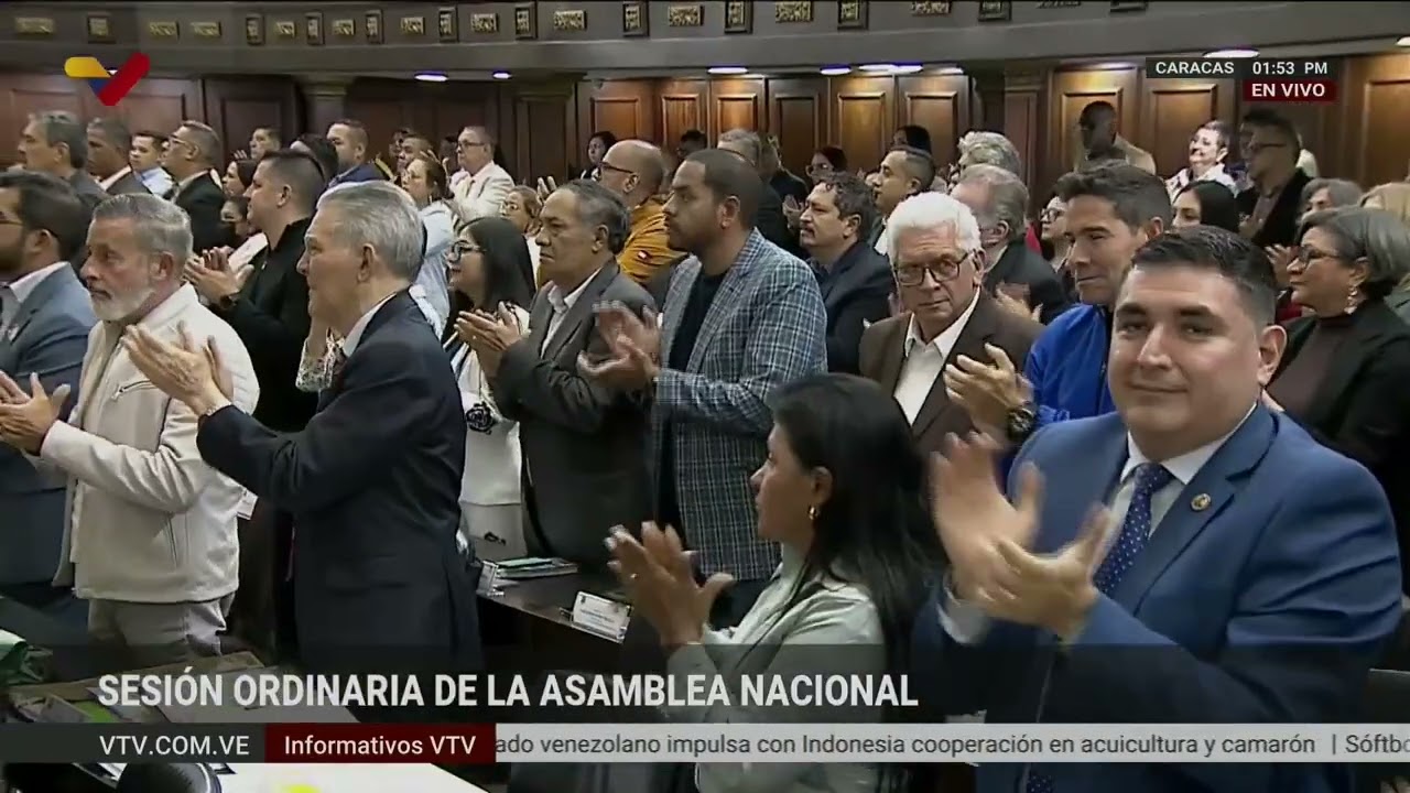 Asamblea Nacional discute acuerdo de apoyo a Delcy Rodríguez en la ONU, 23 de septiembre de 2026