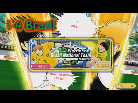 GATCHA 1-4 Brazil RS + Legend Roberto, Captain Tsubasa Dream Team Indonesia
