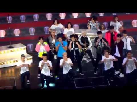 20140920 SS6 Seoul Ryeowook focus 2 many beautiful girls + Shirts + Rock star + Let's Dance