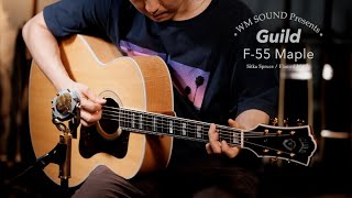 Video thumbnail for 2019 Guild F-55 Maple by WM SOUND Guitars 원미사운드