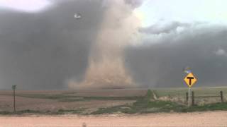 preview picture of video 'May 7, 2014 Otis, CO Landspout Tornado'