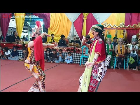 Hesti ft Nur ngibing Anggerdenok PSWG salaman