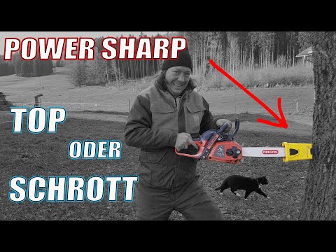 SCHARFE KETTE in 3 SEKUNDEN? | PowerSharp Kettenschärfgerät im Test