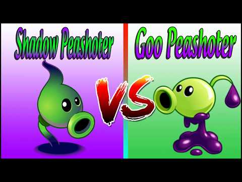 Shadown peashoter-Goo peashoter | Plants vs Zombie 2 | plants vs zombies warfare