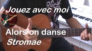 ALORS ON DANSE - STROMAE - TUTO GUITARE - COVER - PARTITION+TAB