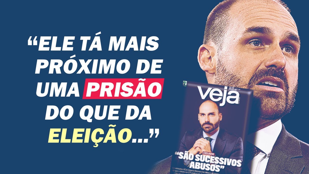 REVISTA VEJA TENTA AJUDAR, MAS EDUARDO BOLSONARO SE COMPLICOU COM A LEI... | Cortes 247