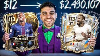 خسرت 25 مليار كوينز بسبب ديمبلي اوفر 118 ???? عملت اغلى تشكيلة ???? !!