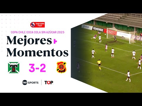 Compacto TOP | Deportes Temuco 3 - 2 Rangers | Copa Chile Coca-Cola Sin Azúcar 2025  Fecha 4