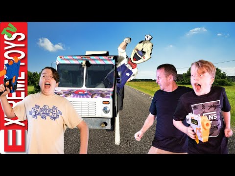 The Return of Rod the Ice Scream Man! Ultimate Ice Cream Family Battle Game!