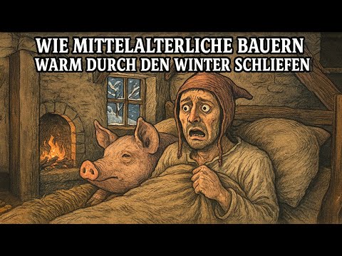 Wie mittelalterliche Bauern warm durch den Winter schliefen | Geschichten zum Einschlafen