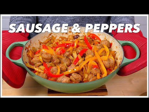 , title : 'Sausage And Peppers Recipe  Glen And Friends Cooking'