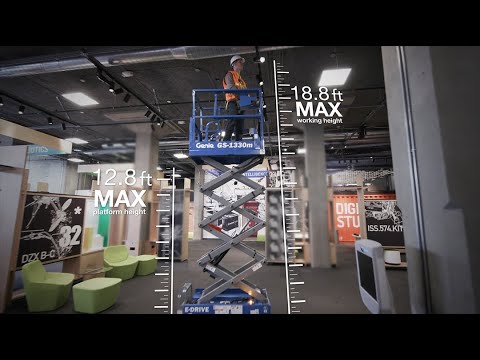 Product Demo Genie GS™ 1330m Scissor Lift   ANSI