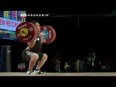 Sohrab Moradi 233kg Clean and Jerk 94kg World Record (417kg Total)