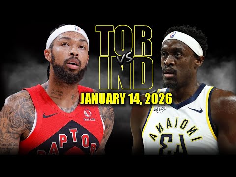 Indiana Pacers vs Toronto Raptors Full Game Highlights -January 14, 2026 | NBA Season