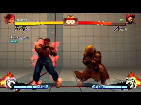 SSF4 AE 2012 - Evil Ryu Sweeps explained