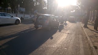 preview picture of video 'Bangalore Traffic: Riding On The Wrong Side, JC Road'