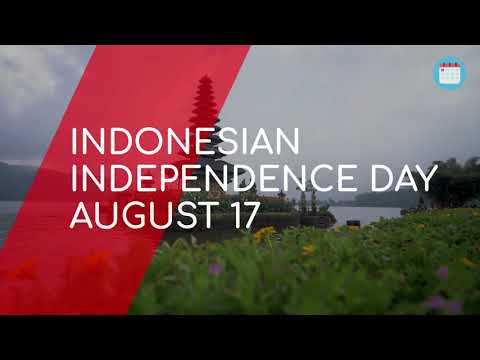 August 17th: Indonesian Independence Day