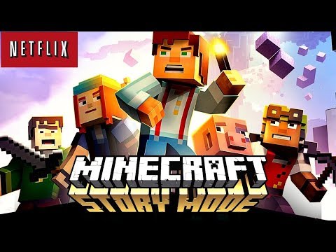 Netflix - Minecraft Story Mode #1 O Início da Aventura