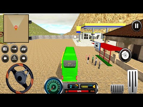 Uphill Offroad Bus Driving Simulator 2021 - Android GamePlay #11