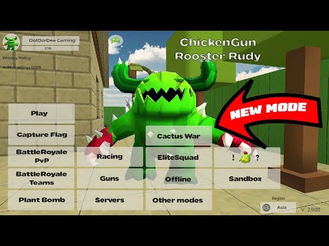 New Cactus War Chicken Gun Чикен Ган | DotDorDee Gaming