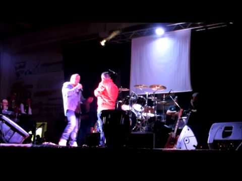 Franco Falco e Gianni Vezzosi (a Trinitapoli)