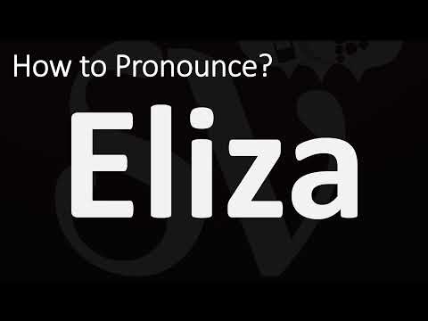 How to Pronounce Eliza? (CORRECTLY)