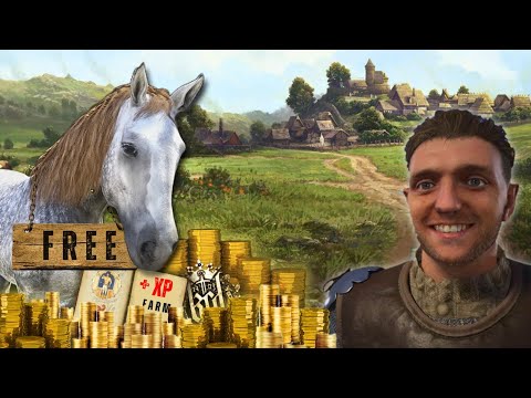 Exploiting the Prologue for a FREE HORSE, Easy Money, and Fast Leveling | Kingdom Come Starter Guide