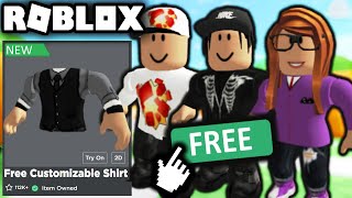 FREE AVATAR TRICK! HOW TO GET FREE CUSTOM SHIRTS ON ROBLOX! (0R$ & NO PREMIUM) - Y2k + More!