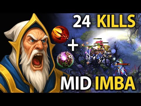TOP 1 IMMORTAL MID KEEPER OF THE LIGHT – 24 KILLS & INSANE BUILD 7.39c!
