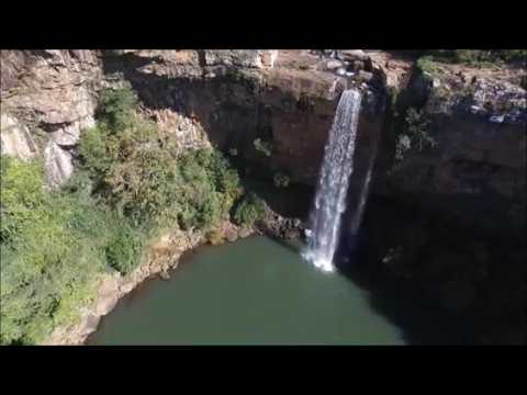 Nova Esperança do Sul  -   cidade, gruta e cachoeiras