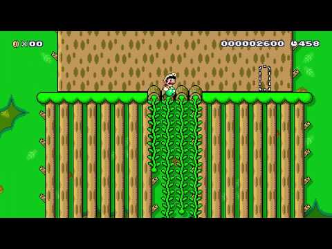 Super Mario Maker 2 Level Showcase: Mysterious Woods