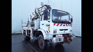ماكينة مزودة بحفار ورافعة Renault Midliner 210 | صورة 4 - Machineryline